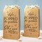 Big Dot of Happiness He Popped the Question She Said Yes Popcorn Bags, Favor Snack Treats, Free-Standing Individual Kraft Brown Paper Bags - 25 Count